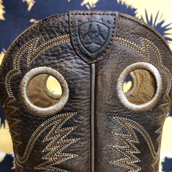 Ariat Men's  7.5 Heritage Roughstock Western Square Toe Leather - Picture 9 of 10